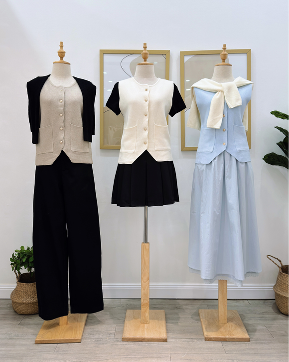 Phiora Premium Vest Knit Top