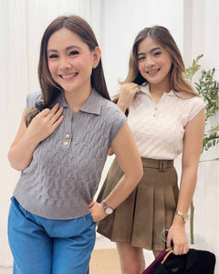 Mazen Textured Knit Top