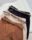 Mikel Belted Shorts