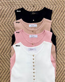 Navi Sleeveless Knit Top