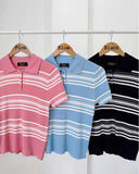 Adora Stripe Knit Top