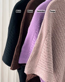 Halee Textured Knit Top