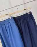 Amon Garterized Denim Pants