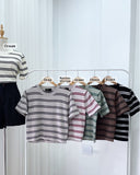 Hilton Stripe Knit Top