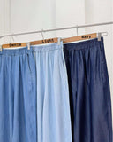 Daryll Garterized Soft Denim Pants