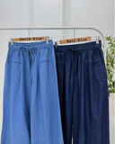 Erven Garterized Denim Pants