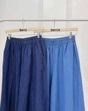 Calen Garterized Denim Pants