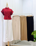 Tanner Wide-Leg Trouser Pants
