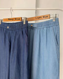 Greg Garterized Denim Pants