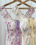 Haidee Premium Floral Eyelet Dress