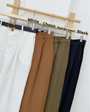 Wyatt Belted Trouser Pants