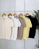 Wally Collared Knit top