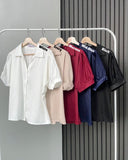 Sherra Buttondown Satin Top