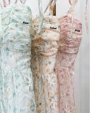Mercedes Premium Floral Eyelet Dress