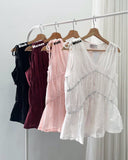 Erelyn V-Neck Ruched Top