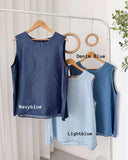 Darcie Premium Soft Denim Top