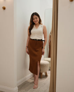 Anjie Premium Sleeveless Knit Top