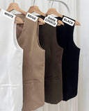 Aphra Buttondown Vest Top