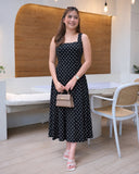 Cadence Premium Polka Dot Dress