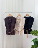 Caryn Premium Pocket Top