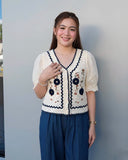 Cella Crochet Top