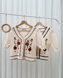 Cella Crochet Top