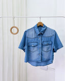 Christie Premium Soft Denim Top