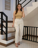 Albe Belted Trouser Pants