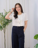 Deane Tweed Crop Top