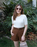 Drey Belted Shorts
