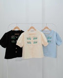 Emerry Embroidered Buttondown Top