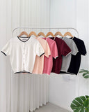 Felani Button-down Knit Top