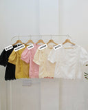 Havanah Puffsleeve Lace Top