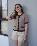 Havyn Buttondown Knit Top