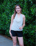 Jiyana Premium Polka Dot Halter Top