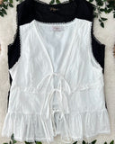 Kamilah Premium Tie Top