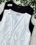 Kamilah Premium Tie Top
