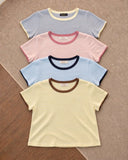 Kyria Premium Stripe Knit Top
