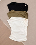 Kyro Premium Ruched Top