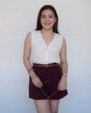 Latifah Premium Buttondown Top