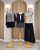 Loralyn Premium Embroidered Vest Top