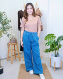 Matheo Garterized Denim Pants