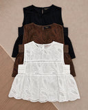 Mavie Premium Eyelet Top