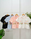Maxine Embroidered Buttondown Top