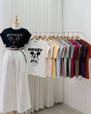 Mickey Glitter Cotton Top