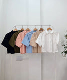 Mitchie Buttondown Collared Top