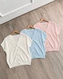 Mylie Premium Buttondown Knit Top