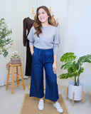 Naira Boat Neck Knit Top