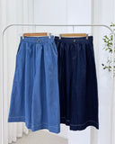 Ommi Denim Wide-Leg Pants