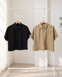 Rudelle Buttondown Polka Top